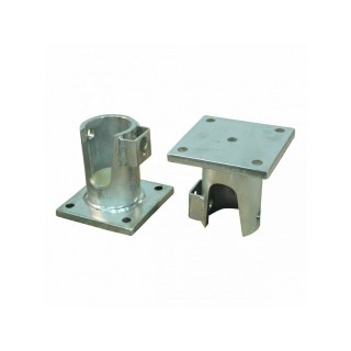 pièce de jeu de rotules articulées pour remorque tribenne support de rotule gauche dimension intérieure 50,15mm