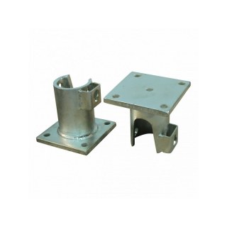 pièce de jeu de rotules articulées pour remorque tribenne support de rotule droit dimension intérieure 50,15mm