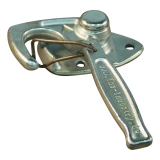 fixation d'angle avec ressort de sécurité en inox nr. 1 droit