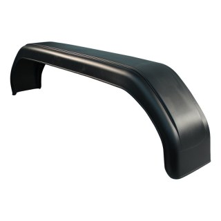 garde-boue essieu double plastique 220mm x 1550mm modèle angulaire