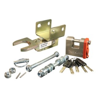 Fixed Lock B35 remorques freinée Al-ko Ø35mm SCM 2x M12 horizontales