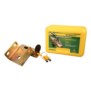 verrou de tête d'attelage montage fixe 3500 kg M14 + long clapet SCM 2x M14 horizontaux + 1x M12 vertical