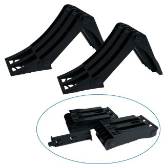 2 calles pliables "Origamy 36" + 1 support noir plastique
