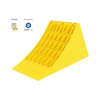 cale de roue Crowny Heavy 53 plastique jaune