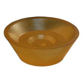cône d'extrémité PU jaune Ø133mm / Ø84mm 48mm Ø14 884.261.098.078