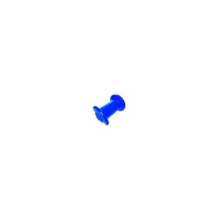 rouleau de quille PVC bleu Ø68,5mm 98mm Ø16mm