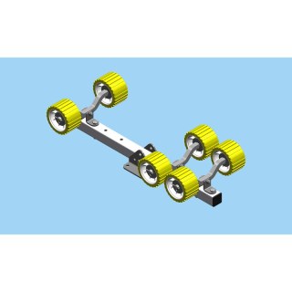 adjustable wobble rol Yellow 3 wobble roller sets