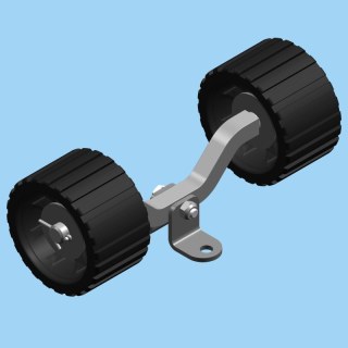 bilge roll + support black