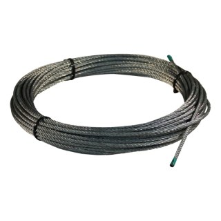 câble d'acier en rouleau Ø4mm 25m