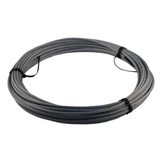 câble d'acier en rouleau Ø6mm 25m