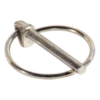 goupille avec clip ronde zingué Ø10mm 44mm