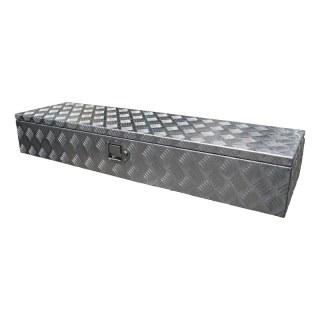 caisse à outils aluminium lxbxh 1200x380x190mm serrure de coffre