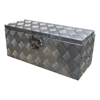 caisse à outils aluminium lxbxh 600x250x250mm serrure de coffre