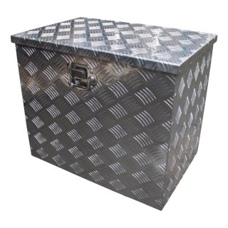 caisse à outils aluminium lxbxh 600x400x500mm serrure de coffre