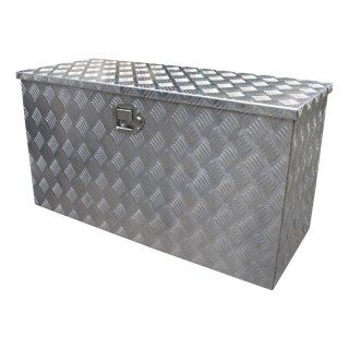 caisse à outils aluminium 950x400x500mm serrure de coffre