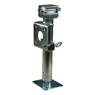 Stützfuss klappverrieglung LF Ø51mm 900kg glanzverzinkt mit Flanschanschluß, mit Sechseck SW19