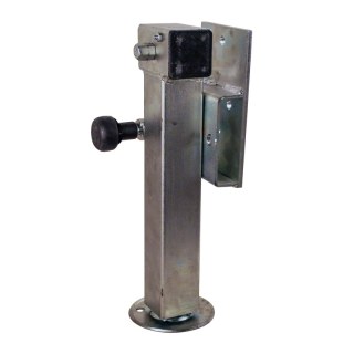 Pied béquille basculante SF60-DSA- SW19 universel avec montage étendu ⧄60 ⧄60mm 1300kg zingué 415mm