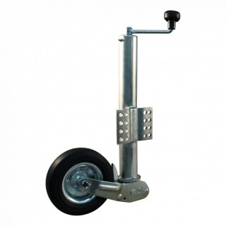 ruota jockey retrattile Ø60mm 200x60mm acciaio cerchio