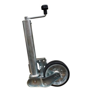 roue jockey escamotable Ø60mm 200x60mm jante en acier