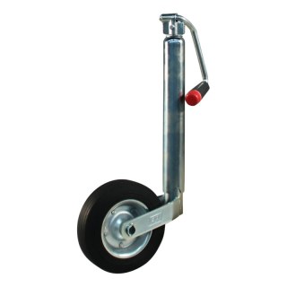 roue jockey Ø48mm 200x50mm jante en acier