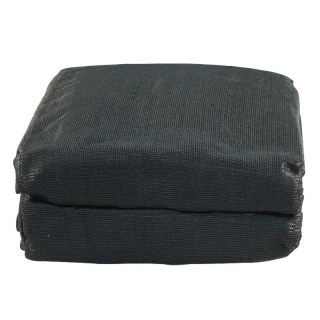 Filet de sécurité de lourde qualité 2500x1600mm PVC, 350 gr/m2 noir foncé RAL 9005
