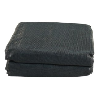 filet de sécurité micro mailles 3000x1600mm PE, 220gr/m2 noir foncé RAL 9005