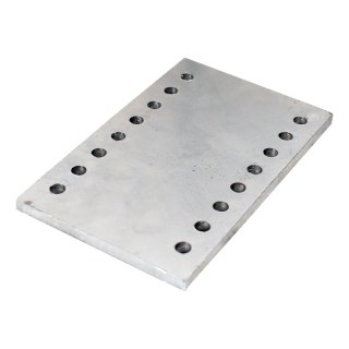 adaptateur de montage pour console de roue jockey ronde de 60