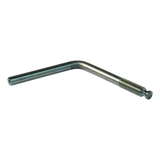poignée pour console de roue jockey fixe 204mm x 126mmmm M16 pour KFG35 approprié pour Ifor Williams
