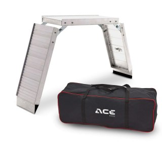 Ramp Compact rabattable aluminium 1992mm x 250mm support de rampe (L normal) avec sac de transport