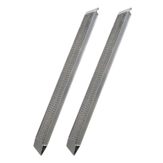 jeu de rampes droites aluminium 2400mm x 300mm crochet ( G )