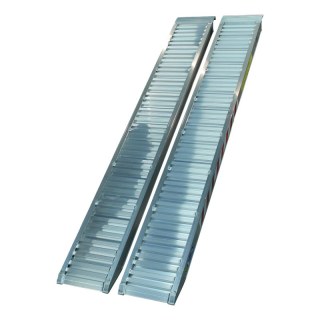 jeu de rampes droites aluminium 2495mm x 360mm support de rampe (L normal)