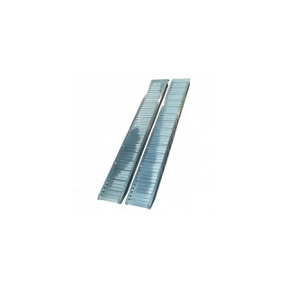 jeu de rampes droites aluminium 2500mm x 360mm support de rampe (L normal)