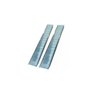 jeu de rampes droites aluminium 2500mm x 360mm support de rampe (L normal)