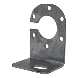 support de prise acier 3 mm, galvanisé à chaud à 7+13 pôles