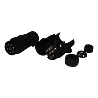 prise 7 broches plastique pliable 7 raccord à vis