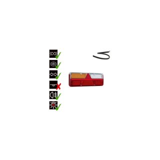 feu arrière LED câble gauche 9/36V Lavaflow