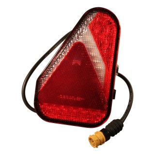 feu arrière LED 0.8m câbll 7 x 1mm² 5p baïonnette jaune Earpoint LED 12-24V gauche