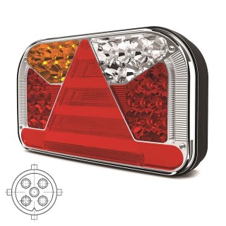 feu arrière LED baïonnette à 5 pôles baïonnette à 5 pôles gauche gauche 12/24 V Lavaflow