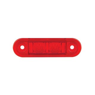 LED feu de position rouge, 12-24V DC