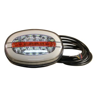 feu de position avant multifonctionnel W206DD 200cm YLY-S 5x0,5mm2 fixation à vis 12-24V