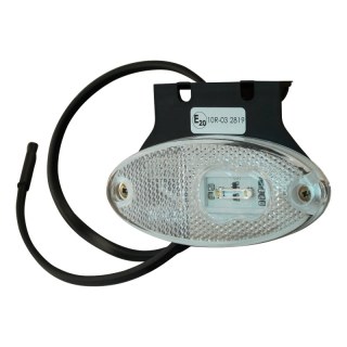 feu de position 309 , DC câble 500mm. 2x0,75mm² support de montage inclus