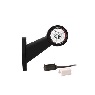 feu d'encombrement rouge/blanc gauche P&R câble 200mm, 1,5mm² 12/24V