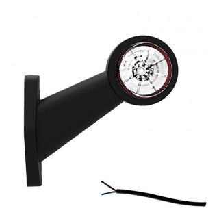 feu d'encombrement rouge/blanc gauche câble 200 mm 12/24V