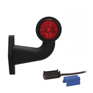 feu d'encombrement rouge/blanc droit DC câble 200mm, 0,75mm² 12/24V