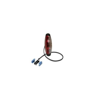 feu d'encombrement Flexipoint II rouge / blanc DC câble 500mm