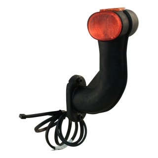 feu d'encombrement SUPERPOINT II version “Earpoint” rouge / blanc / orange gauche DC câble 1000mm