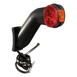 feu d'encombrement SUPERPOINT II version “Ecopoint” rouge / blanc / orange droit DC câble 920mm