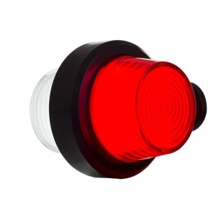 feu d'encombrement rouge/blanc à gauche et à droite (universel) cable 500mm 12/24V