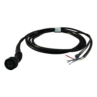 faisceau de câble avec extrémité ouverte gauche 2m connexion à baïonnette 5 pôles , embranchement 1x 500 DC