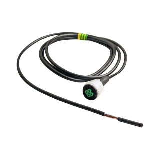 faisceau de câble avec extrémité ouverte droit 2m , connexion à baïonnette 5 pôles